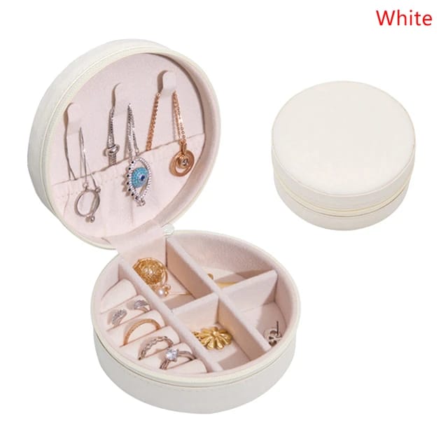 Portable Travel Jewelry Organizer Case