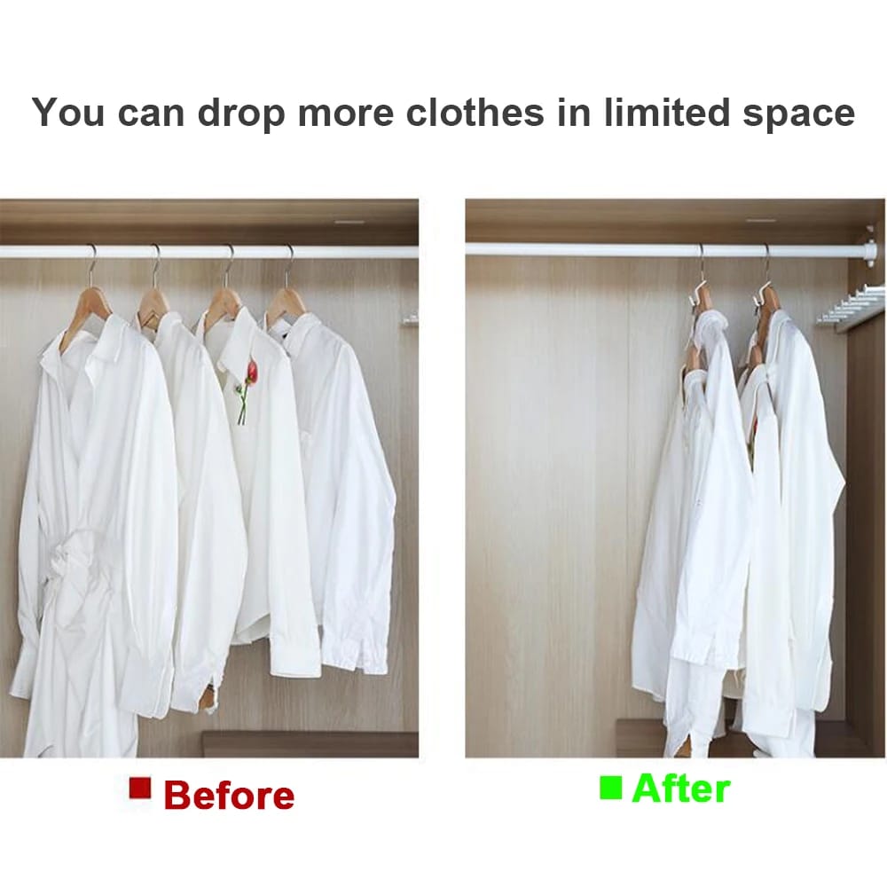 20pcs Connect Hooks for Hanger Wardrobe