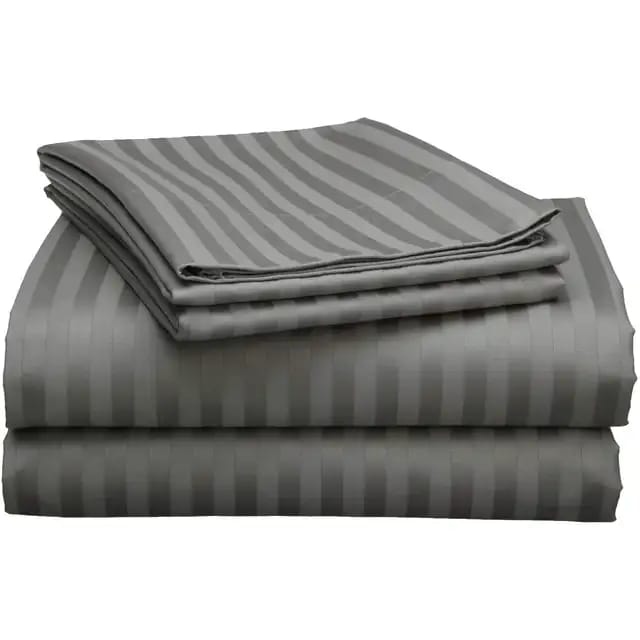 Luxury Cotton Striped Bedsheets