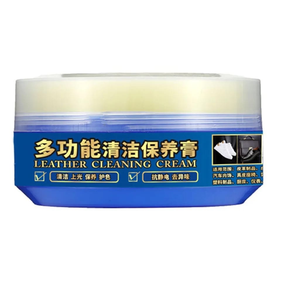 3-in-1 Multi-Purpose Leather Cleaning & Polishing Cream