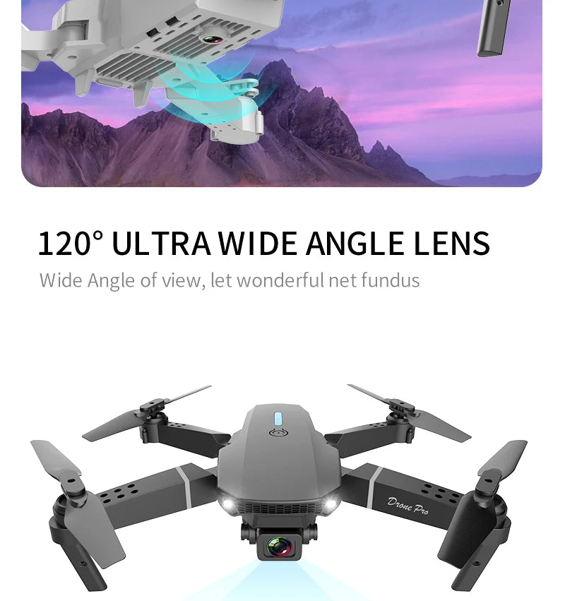 Rotation Foldable Aerial Camera RC Drone