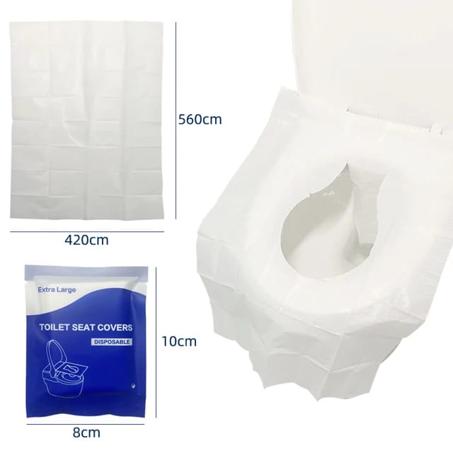 10pcs Set Disposable Toilet Seat Covers