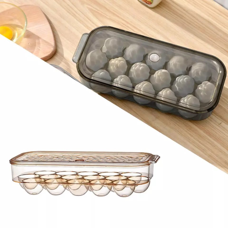 Egg Storage Box for Refrigerator – 16 Eggs