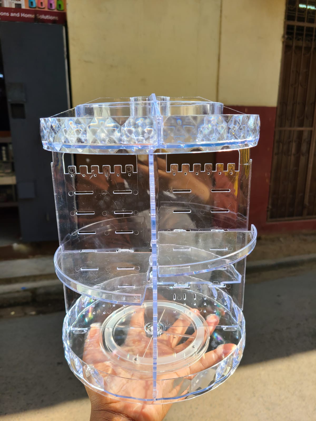 High-End Luxury Women’s Rotating Makeup Organizer