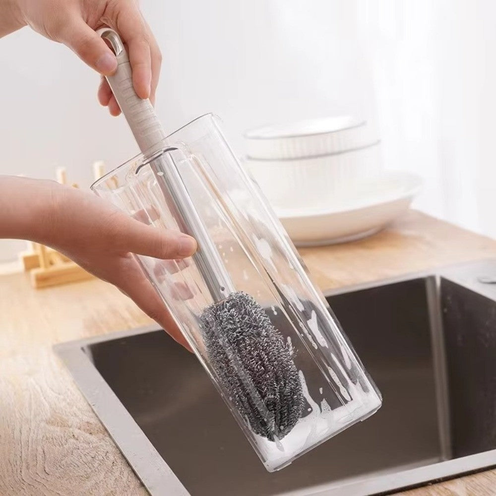 New Portable Steel Wool Cleaning Brush