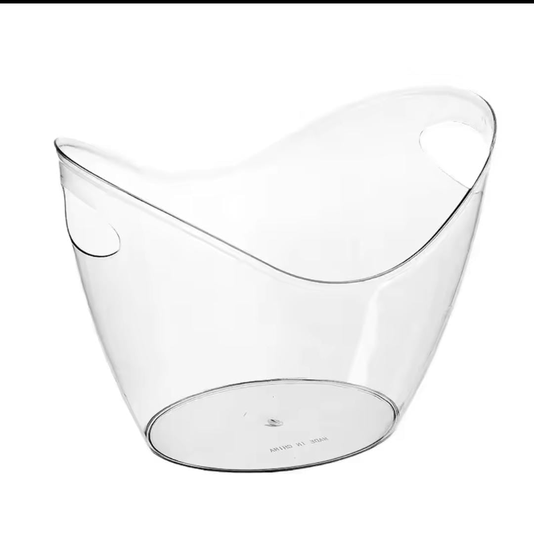 Portable Acrylic Ice Bucket