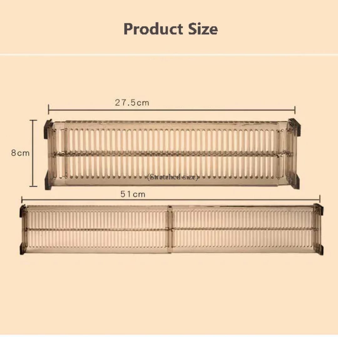 Adjustable Clapboard Drawer Divider & Storage Organizer