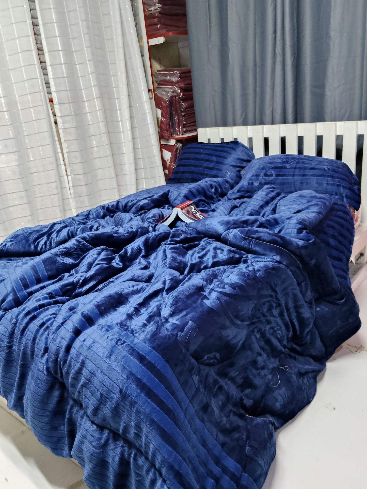 Heavy Woolen Fleece Duvet Set