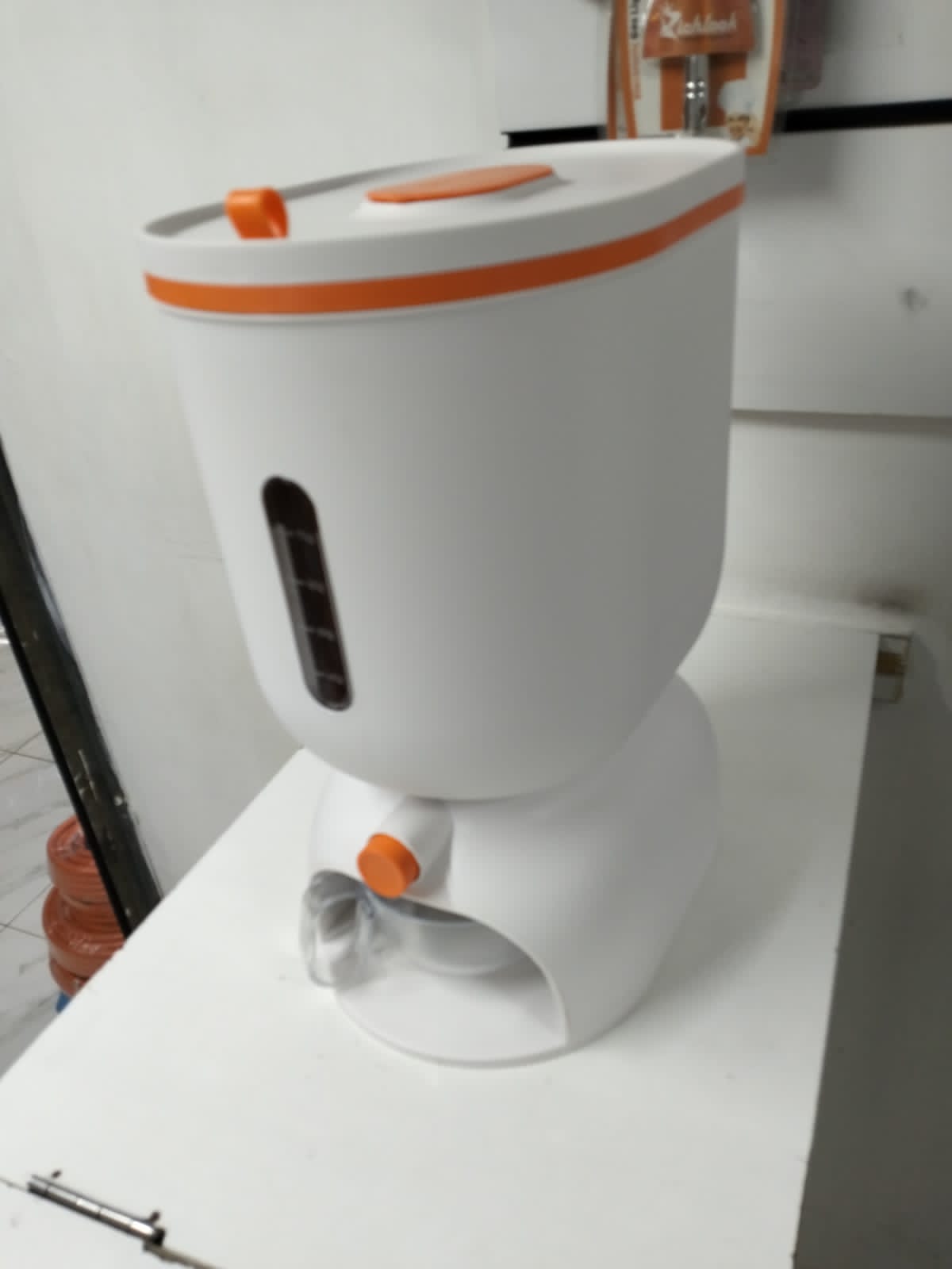 11kg Automatic Rice Dispenser with Rinsing Cup