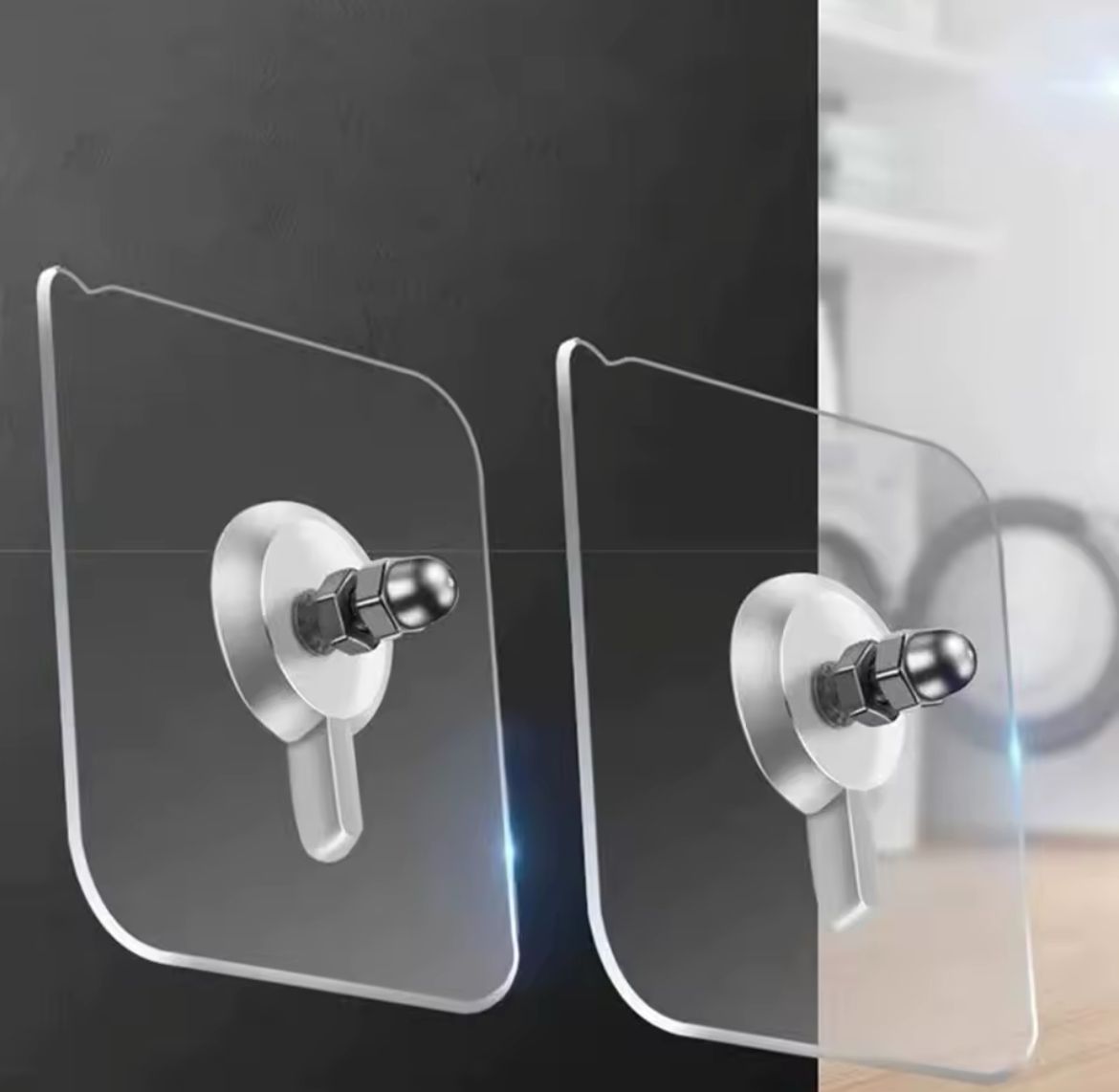 10pcs Set Self-Adhesive Stickers with Hook