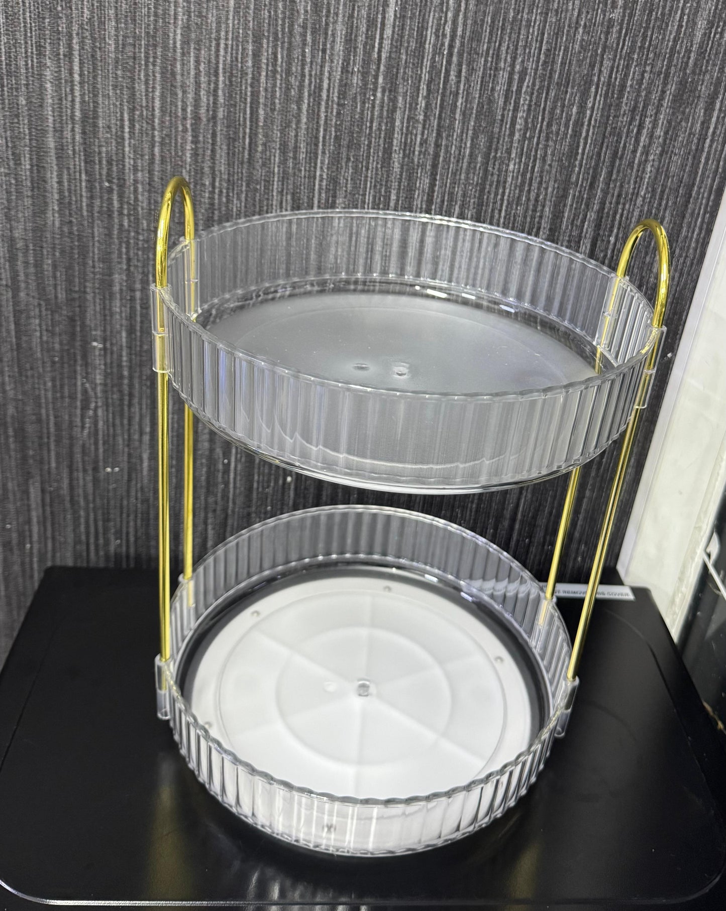 360° Rotating Acrylic Makeup Stand