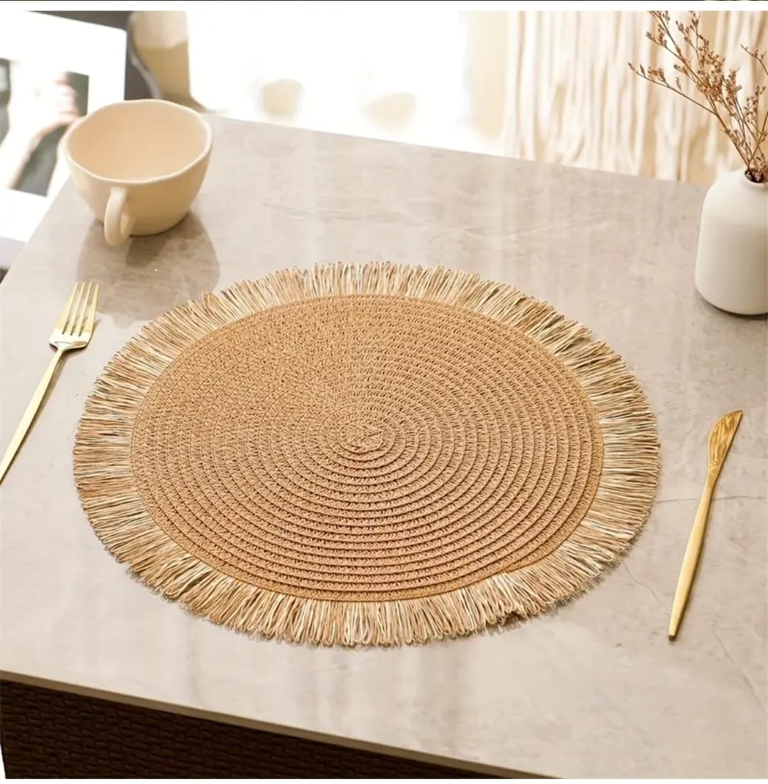 High-Quality Woven Table/Placemats – 6pcs Set