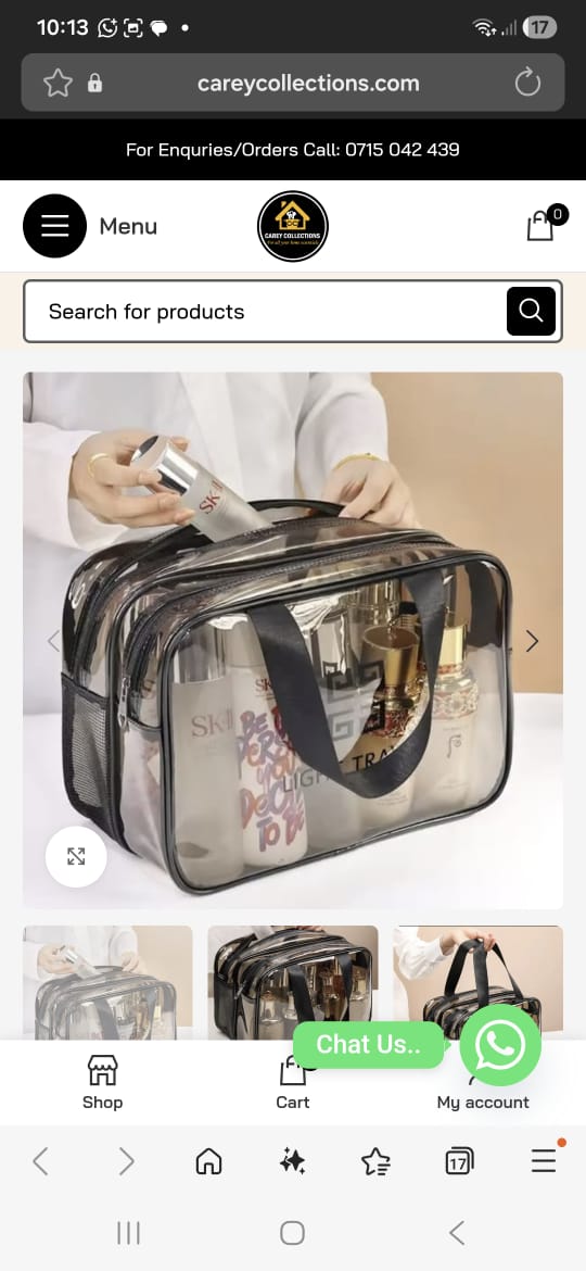 Travel Portable Cosmetic Bag