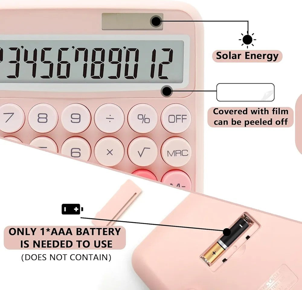 12-Digit Solar Energy Desktop Calculator