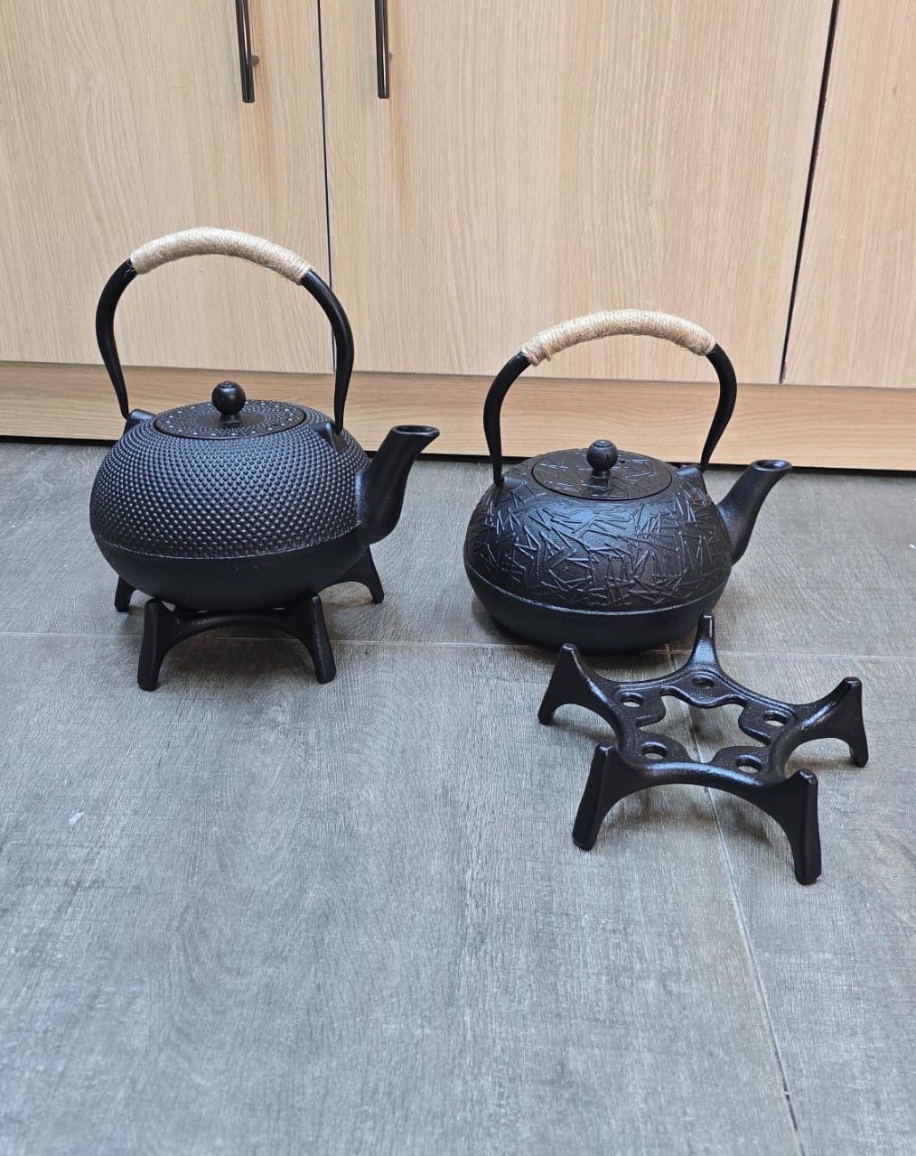1600ml Japanese Kettle + Coaster Set