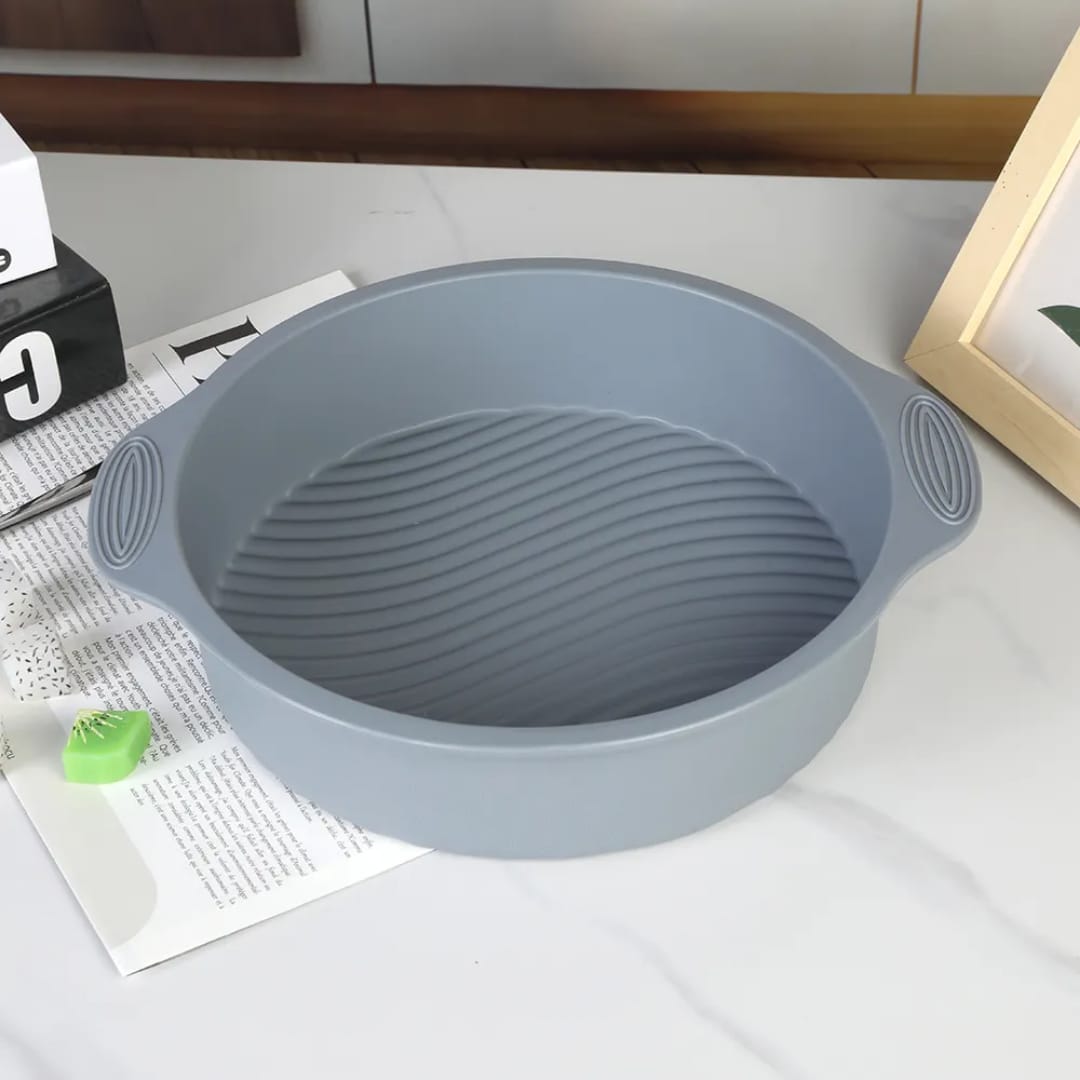 3D Silicone Circular Baking Tin