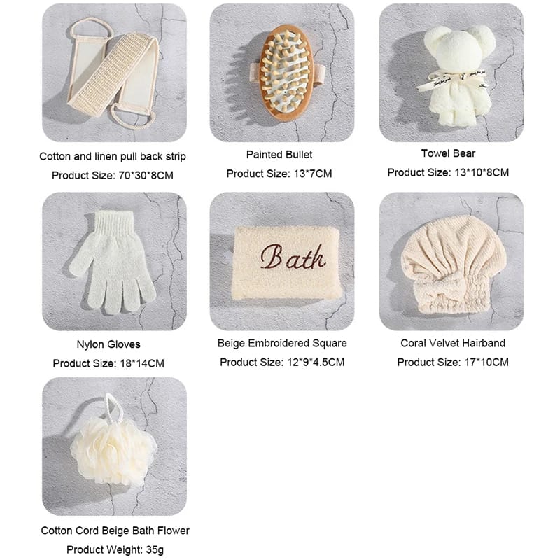 Spa Gift Set β Cute Bear Bath & Skin Care Kit