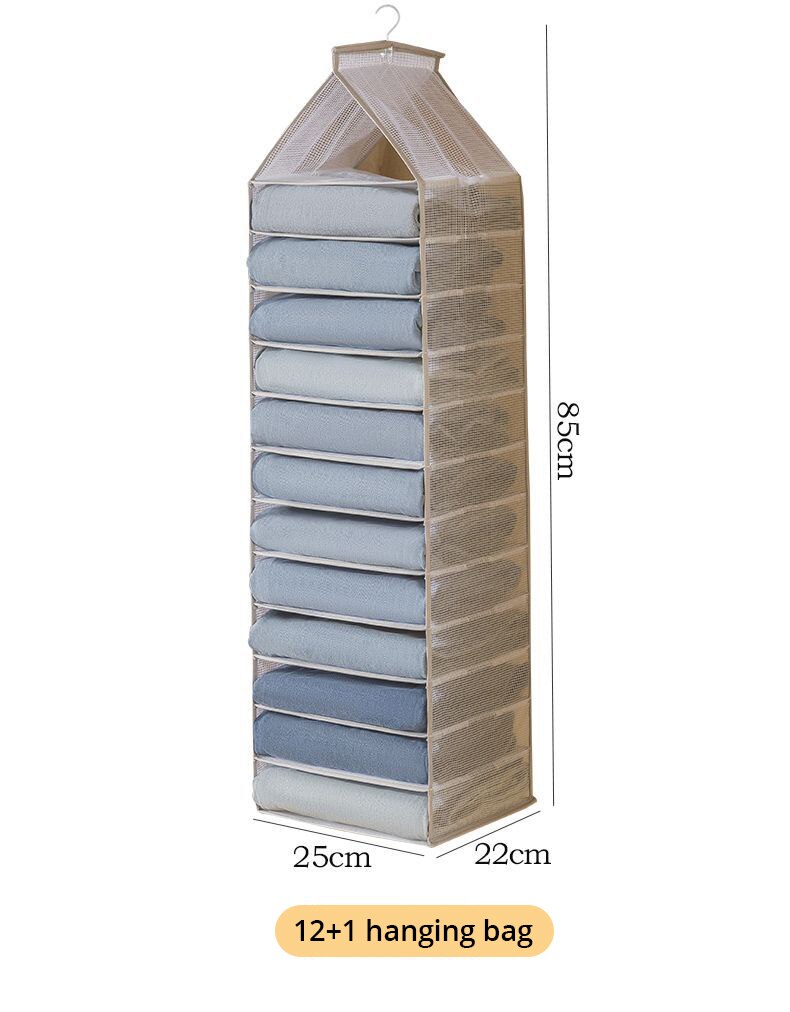 Foldable Hanging Wardrobe Storage Bag