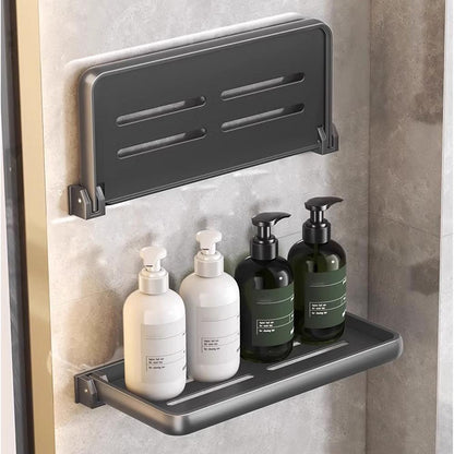 Foldable Space-Saving Shower & Wall Rack