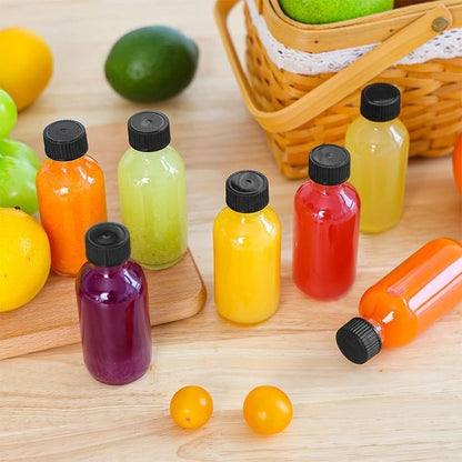 Set of 5 Ginger Shots Glass Bottles