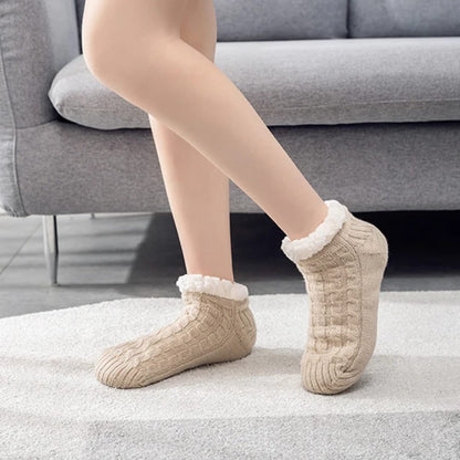 Winter Warm Fuzzy Non-Slip Floor & Yoga Socks