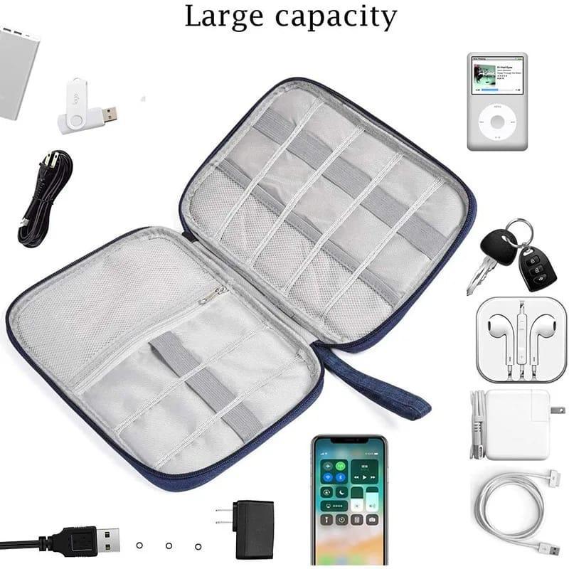 Travel Electronics Accessories Organizer Bag