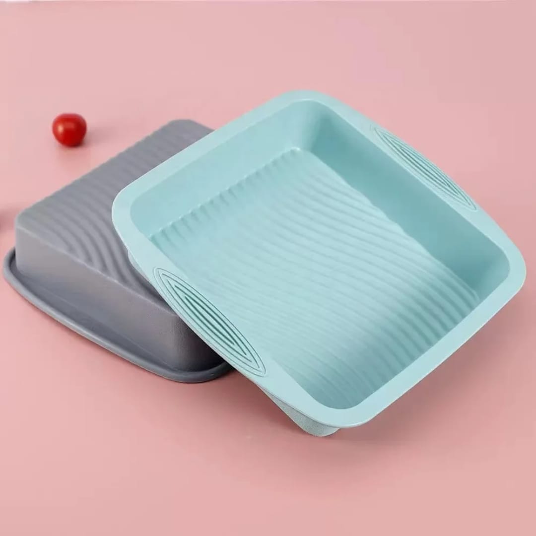 3D Silicone Square Baking Tin