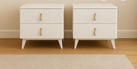 Two-Drawer Bedside Table