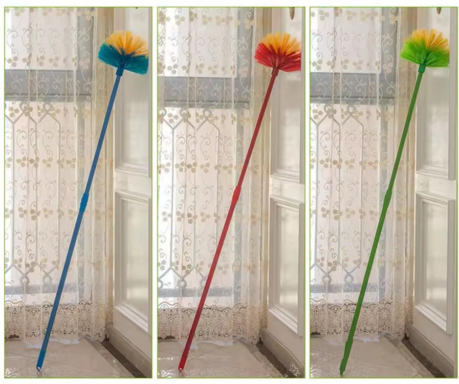 Extendable Cobweb Broom with 6ft Pole