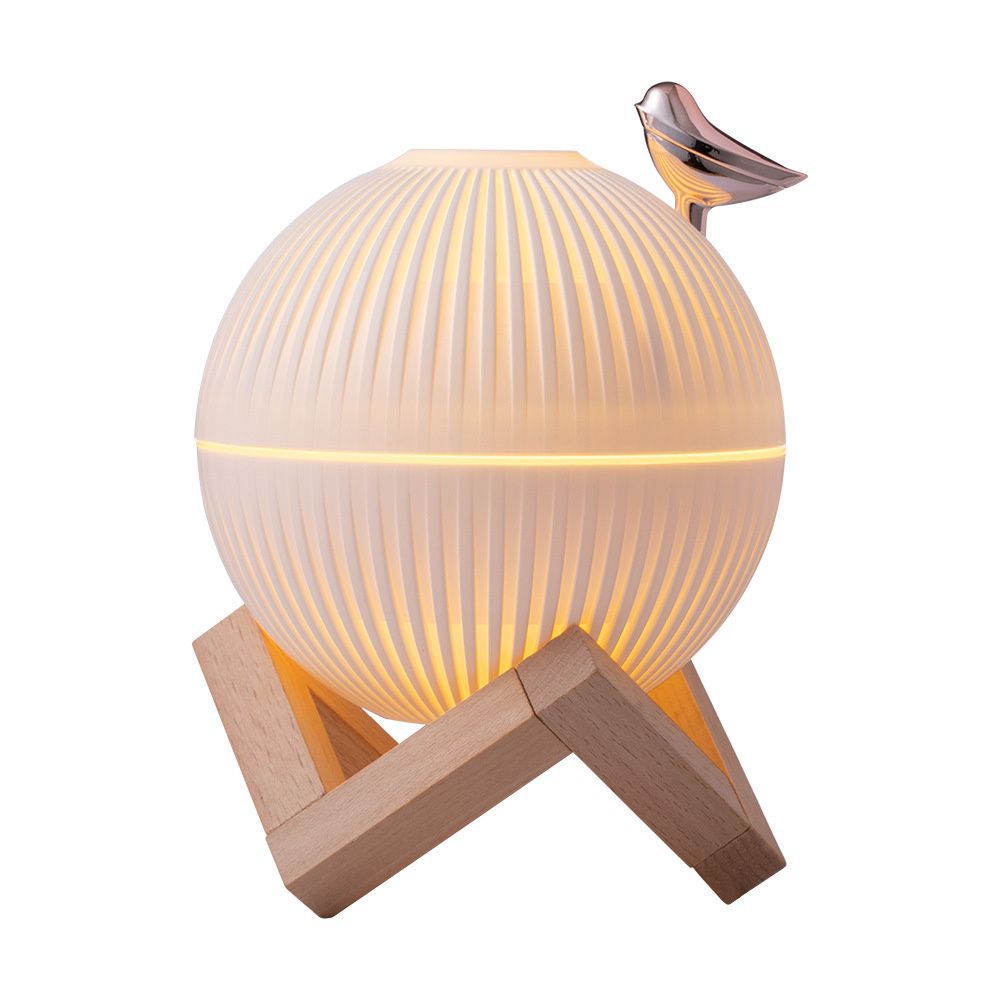 Lark Bird Ultrasonic Air Humidifier & Diffuser with Wooden Stand