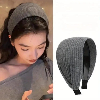 Anti-Slip Ribbed Elastic Hairband