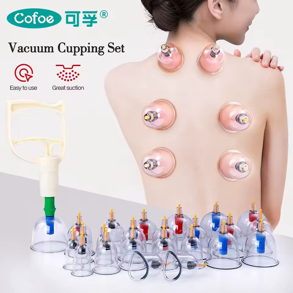 18pcs Suction Vacuum Cupping Set