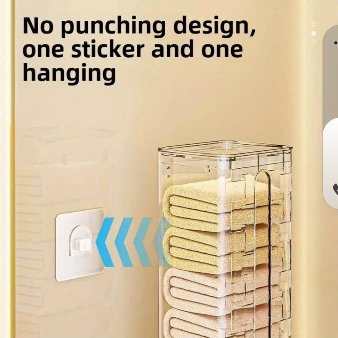 Wall-Mounted Socks & Underwear Storage Box