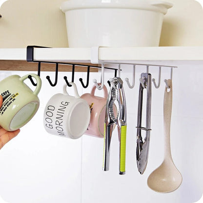 Under the Shelf Multi-purpose Hooks
