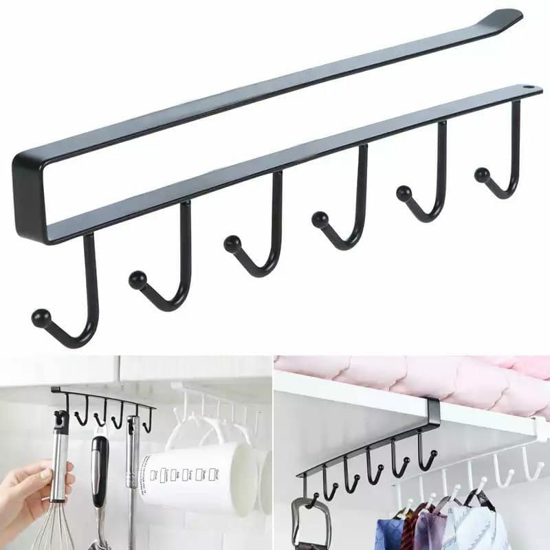 Under the Shelf Multi-purpose Hooks