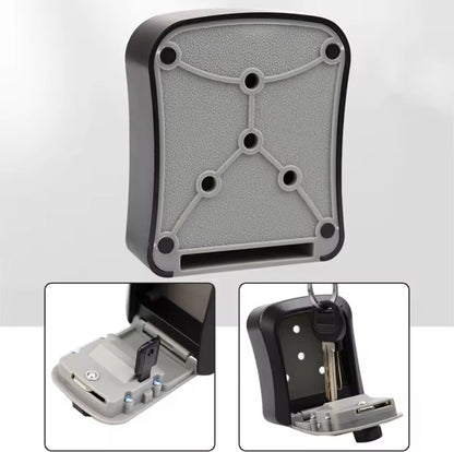 Wall-Mounted Key Lock Box – 4-Digit Combination Safe