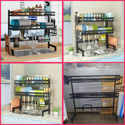 Double Layer Over-Sink Dish Rack