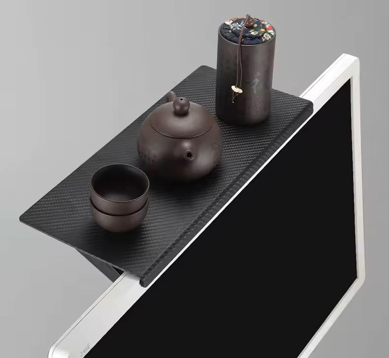 Adjustable TV & Monitor Top Storage Shelf