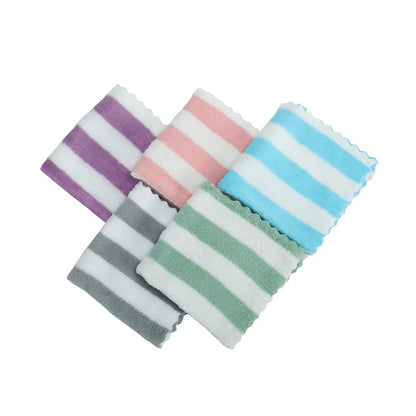 5pcs Coral Fleece Super Soft Towels