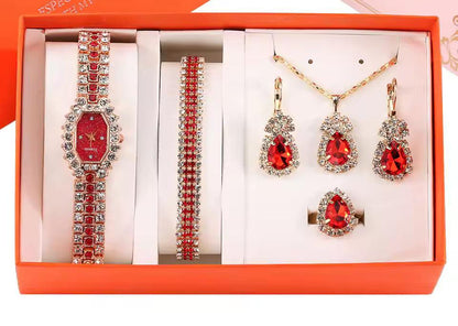 5pcs Ladies Watch Gift Set