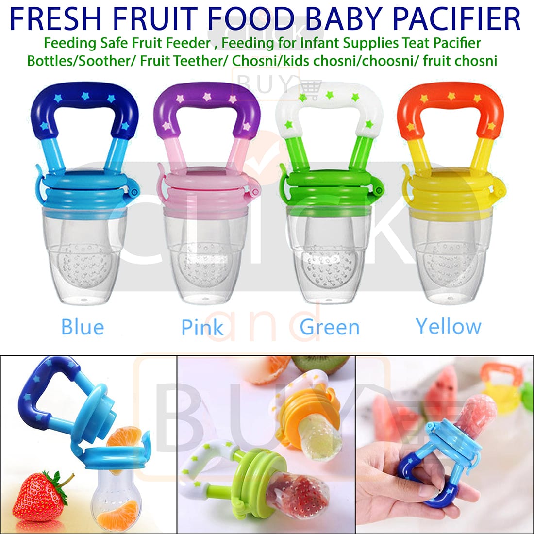 Baby Fruit Pacifier