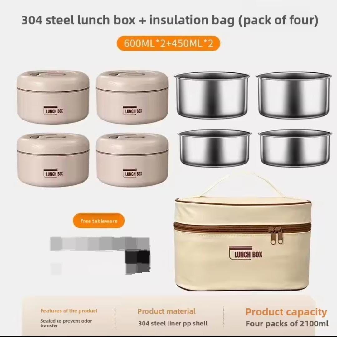 5-in-1 Lunch Insulated Set Combo