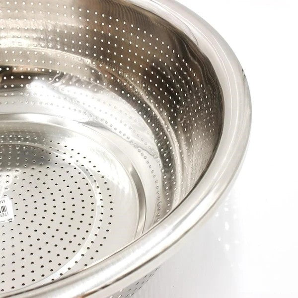 Stainless Steel Washing Sieve/ Draining Basket (32cm)