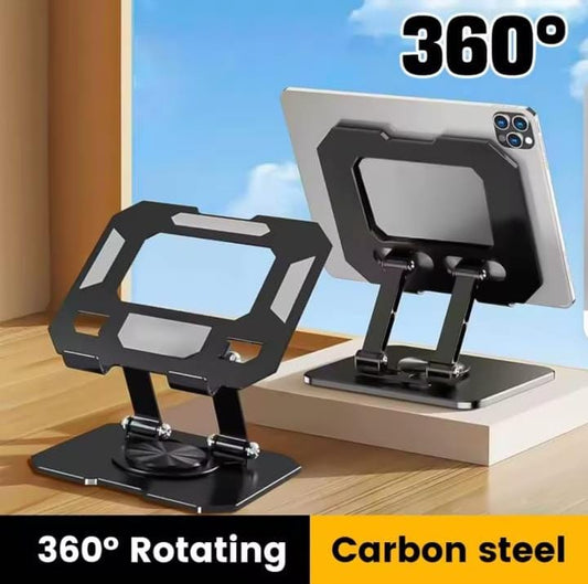360° Rotatable Adjustable Tablet Stand – Foldable Desktop Holder