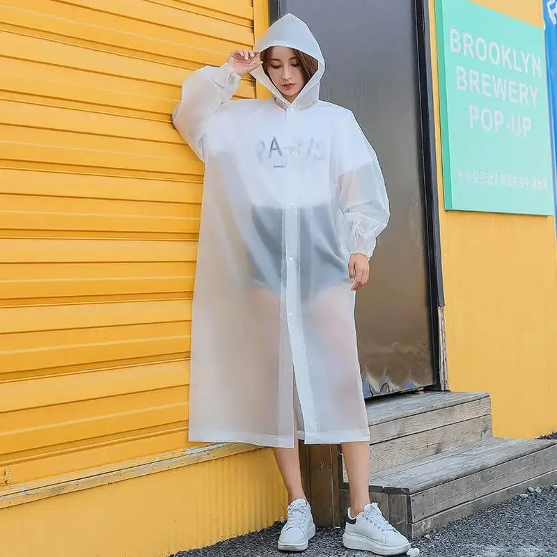 Hooded Waterproof Raincoat