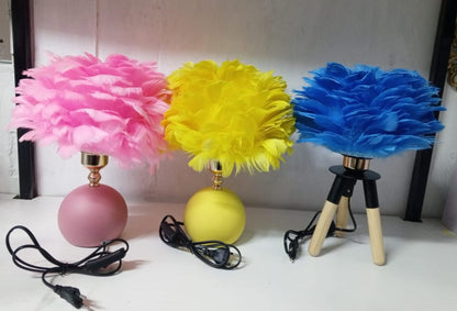 Featherly Bedside Lamps