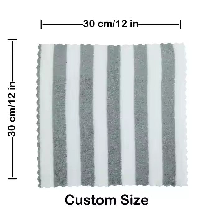 5pcs Coral Fleece Super Soft Towels