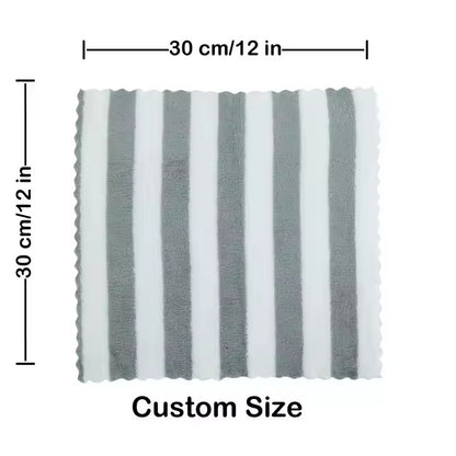 5pcs Coral Fleece Super Soft Towels