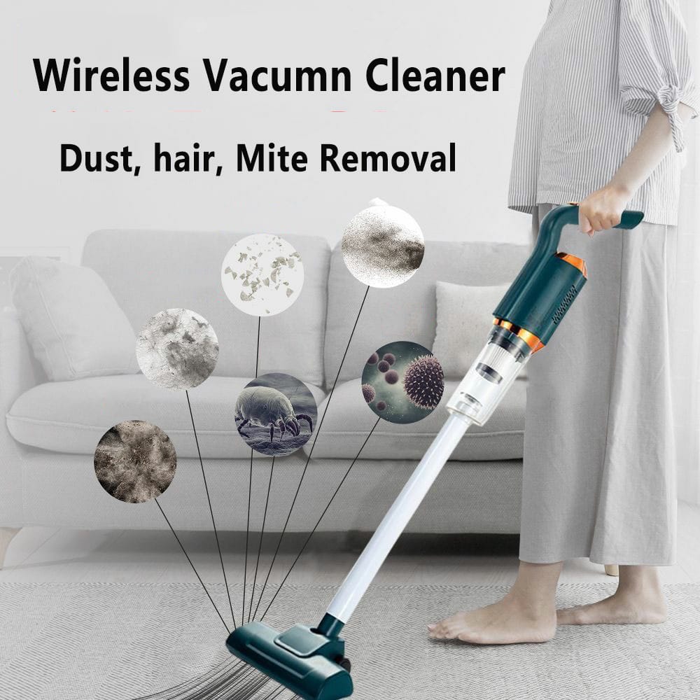 120W Wireless Rechargeable Car & Home Vacuum Cleaner