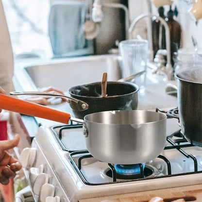 2L Stainless Steel Japanese Non-Stick Noodle & Sauce Pan (28cm)